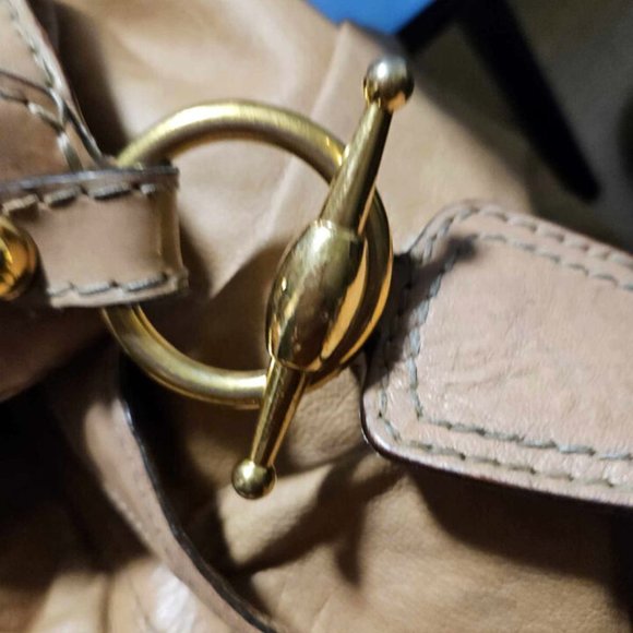 Gucci Large Jockey Hobo Leather WITH FLAWS! - Picture 5 of 13